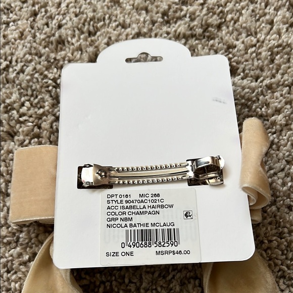 Nicola Bathie x Antonio Melani Velvet Bow - Picture 2 of 2